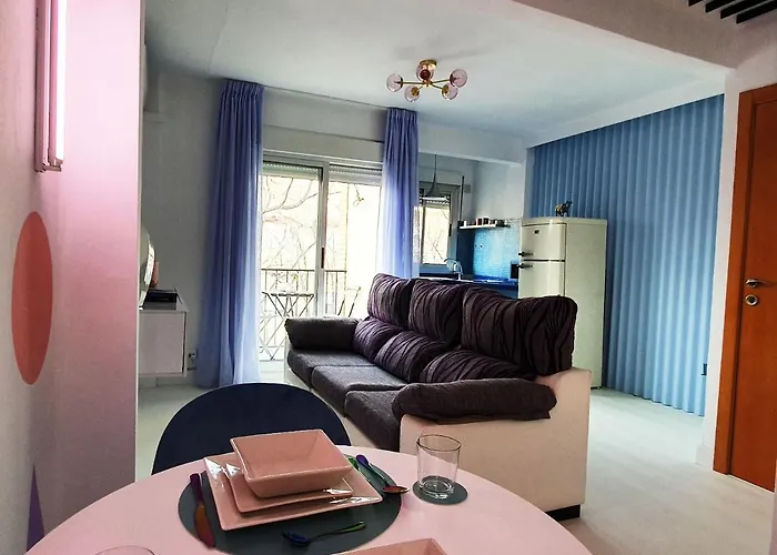 Memphis design apartment